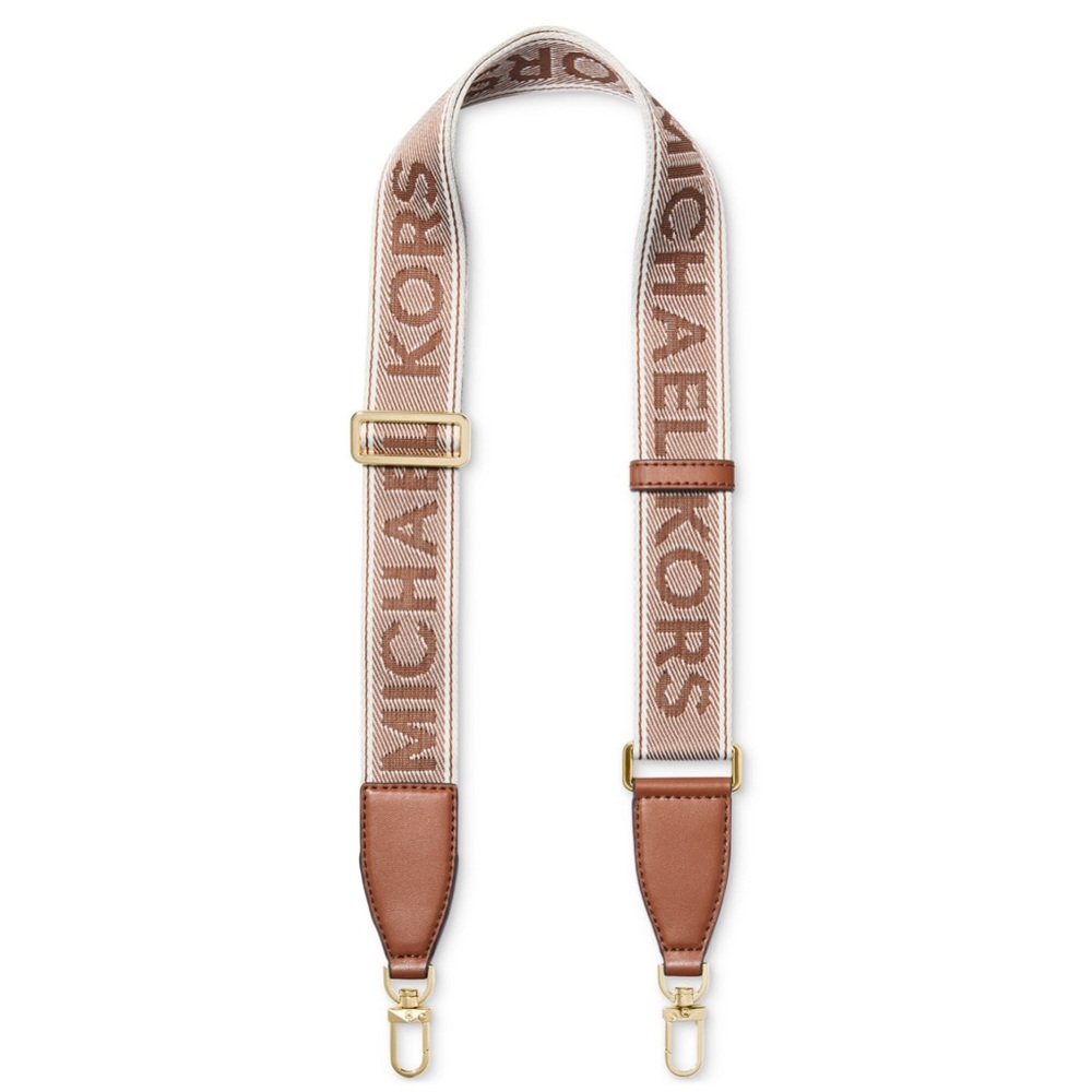 Michael Kors Jet Set Travel 40mm Logo Webbing Strap